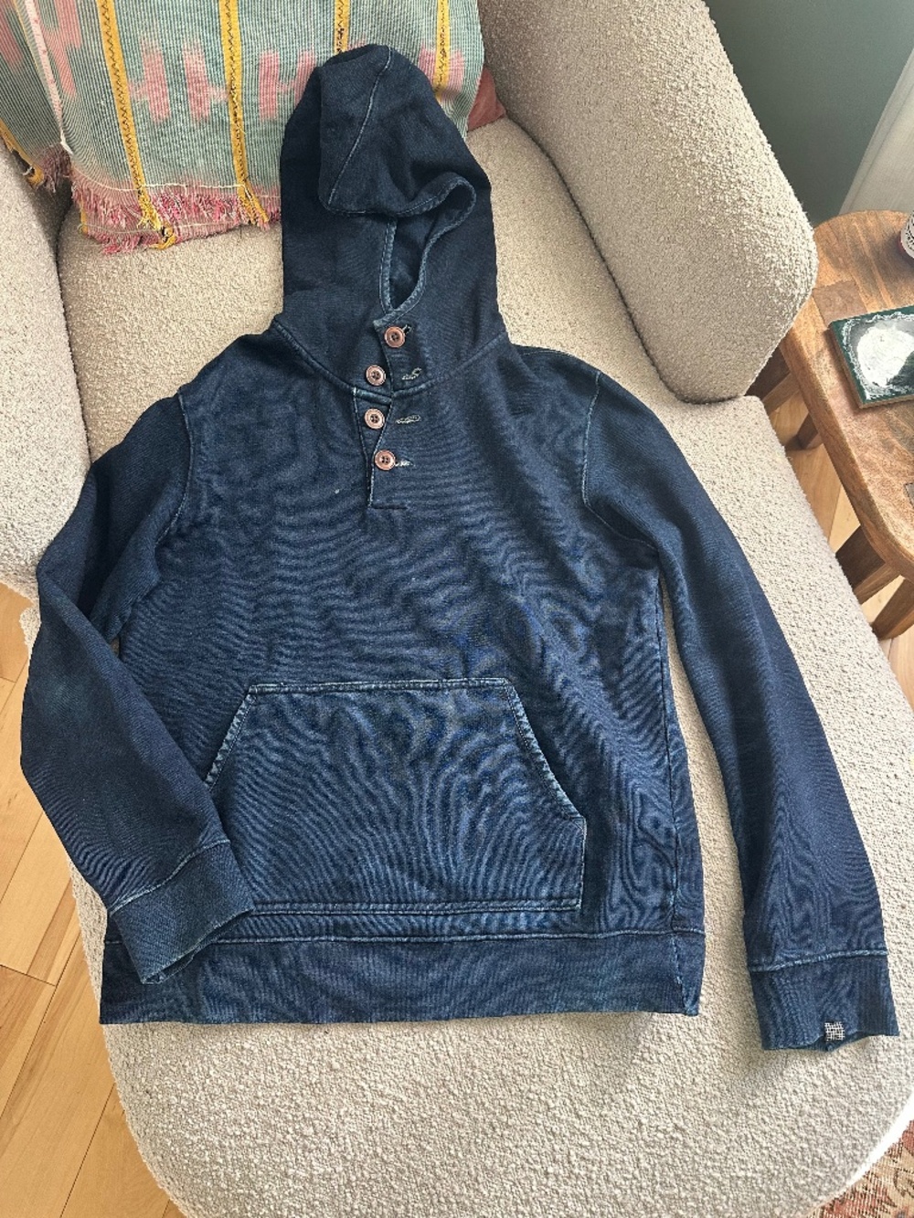 Jack Spade indigo-color hoodie